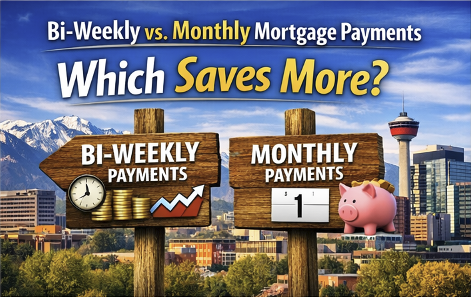 Bi‑Weekly vs Monthly Mortgage Payments Alberta