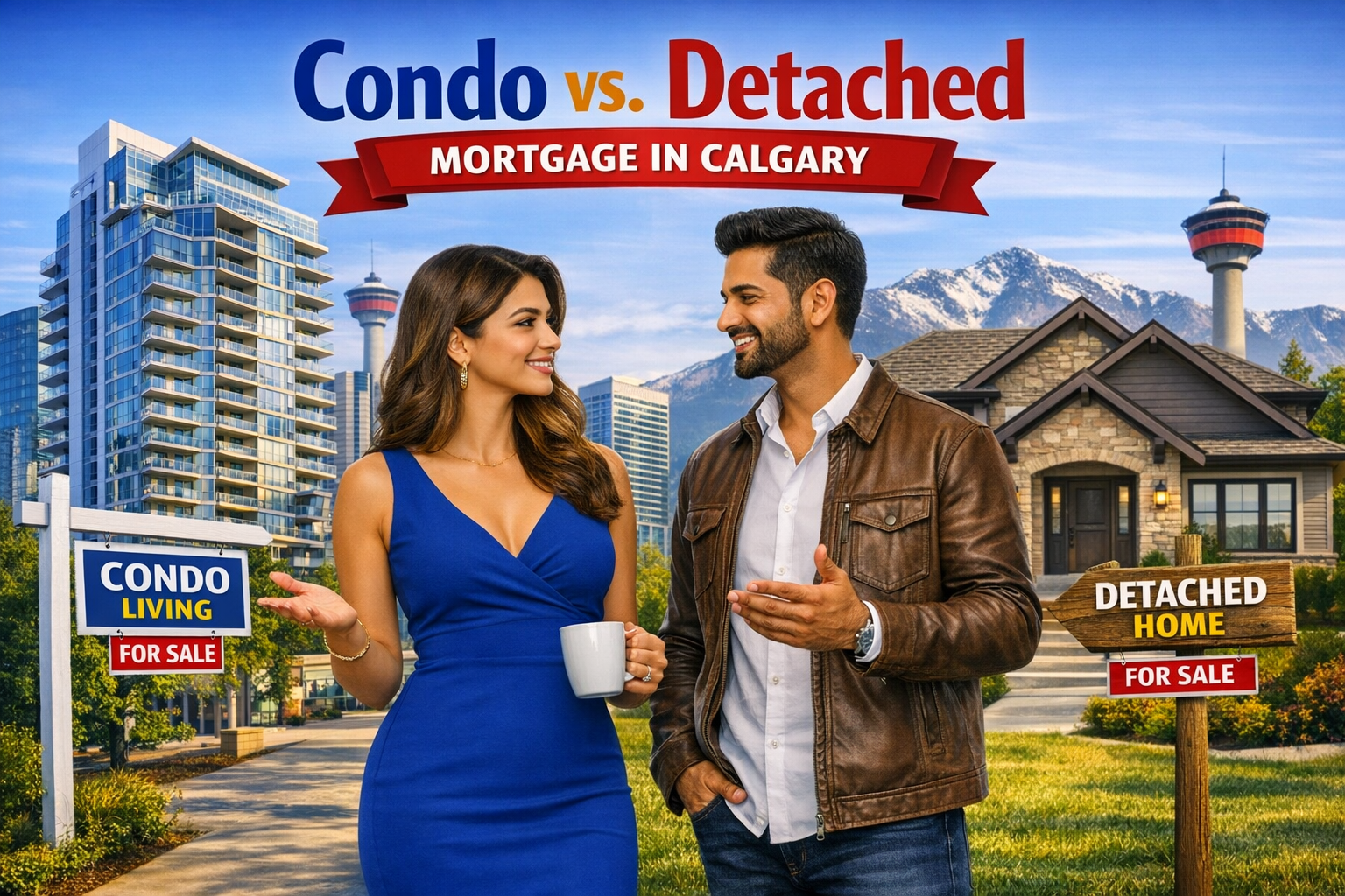 Condo vs Detached mortgage Calgary