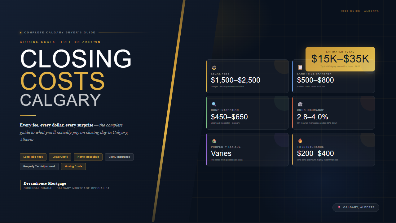 closing costs Calgary home purchase