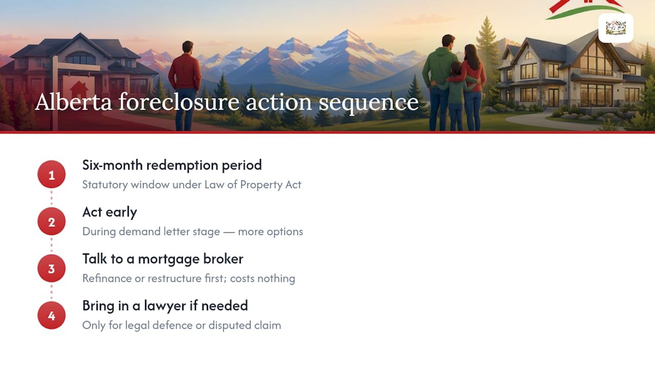 An Alberta-First Perspective on Foreclosure Fear — overview diagram