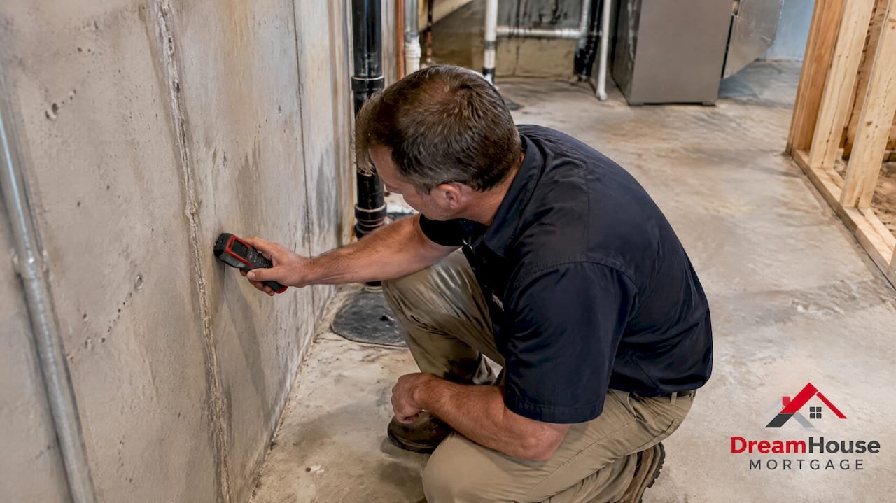 AVOID RATE CHASING: MARKHERMAN.CA ALTERNATIVES FOR ALBERTA BUYERS 1 Home inspector checking luxury home basement foundation