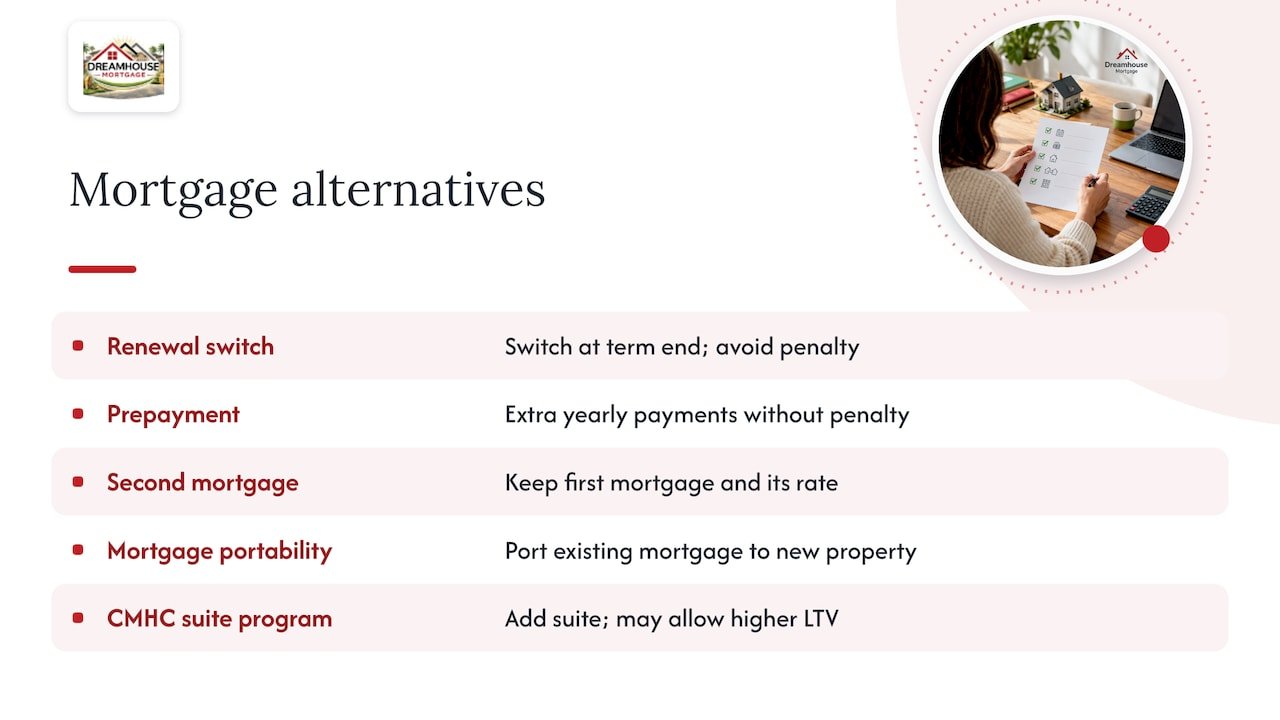 Five alternatives to a full mortgage refinance