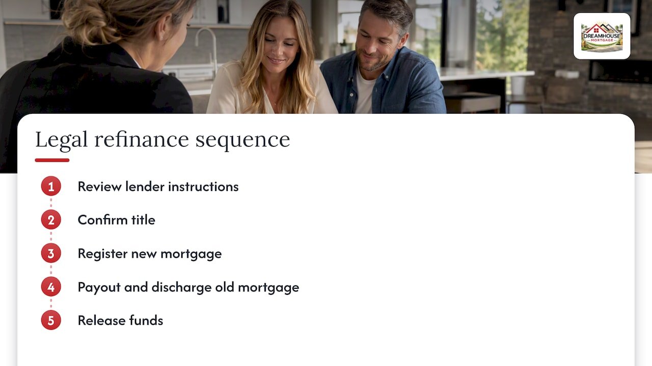 ALBERTA REFINANCE TIMELINE: FROM APPLICATION TO FUNDING 1 Steps in Alberta refinance legal closing